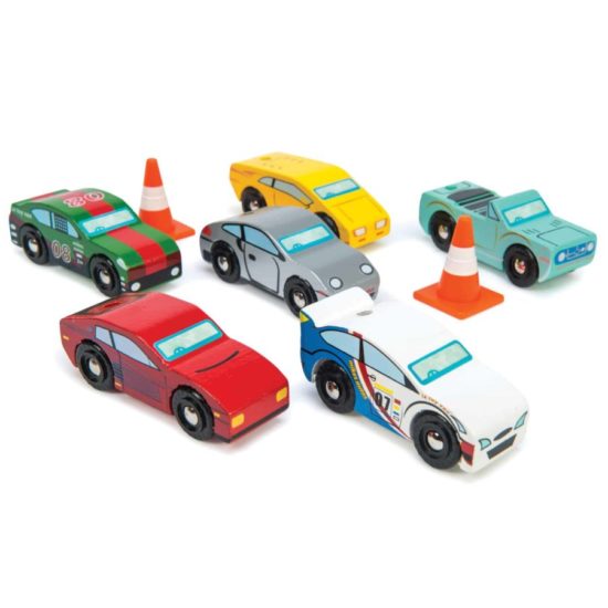 Voitures-jouets en bois durable Les voitures de Monte Carlo - Le Toy Van
