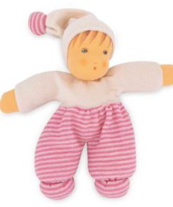 Möpschen Doll: pink (32 cm) - Nanchen Natur