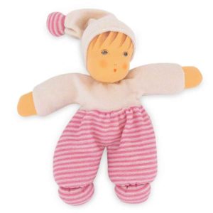 Möpschen Doll: pink (32 cm) - Nanchen Natur