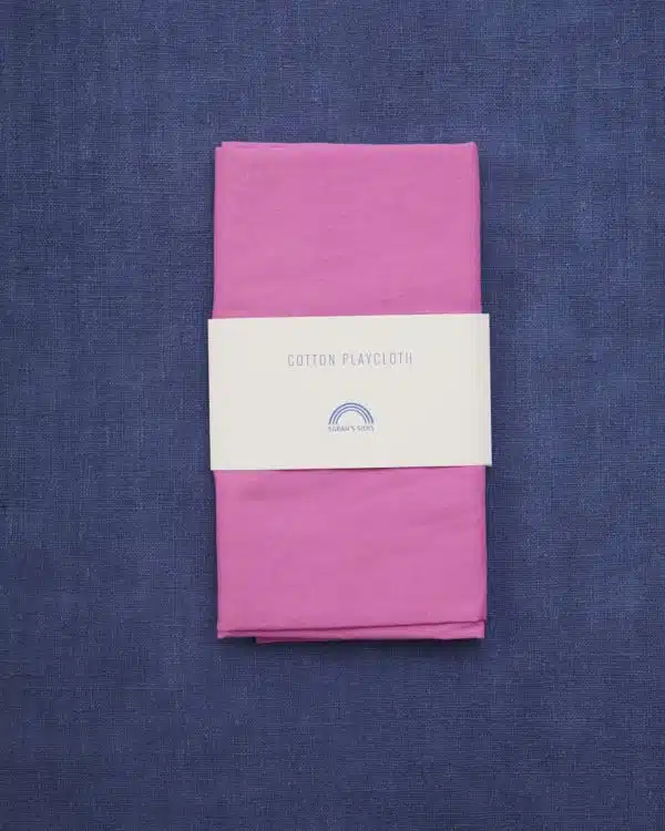Pink cotton blossom cloth - Sarah's Silks