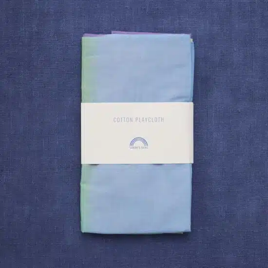 Rainbow cotton blossom cloth - Sarah's Silks