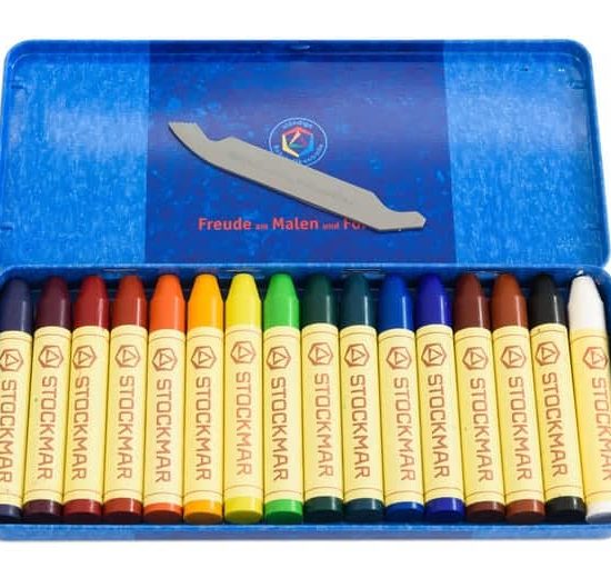 Stockmar wax stick crayons (16) Stockmar