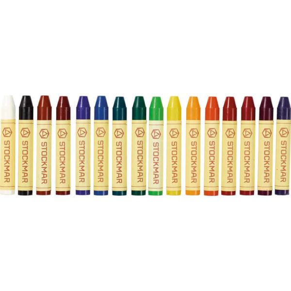 Stockmar wax stick crayons (16) Stockmar