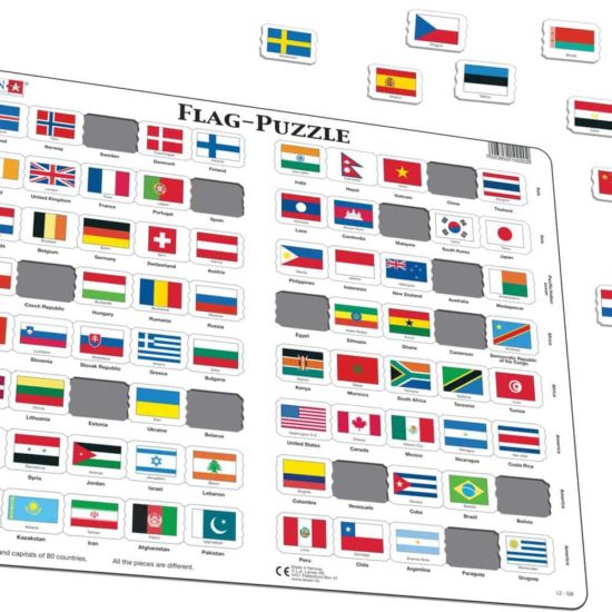 Maxi flag puzzle: English - Larsen