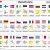 Maxi puzzle names, flags and capitals of 27 EU member states: German - Larsen