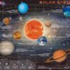 Maxi puzzle du système solaire : Anglais - Larsen