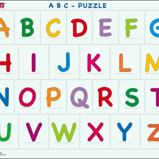 Maxi puzzle l'alphabet : majuscule - Larsen