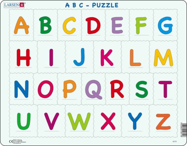 Maxi puzzle the alphabet upper case - Larsen