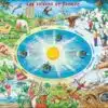 Maxi puzzle the seasons of the year - French - Larsen