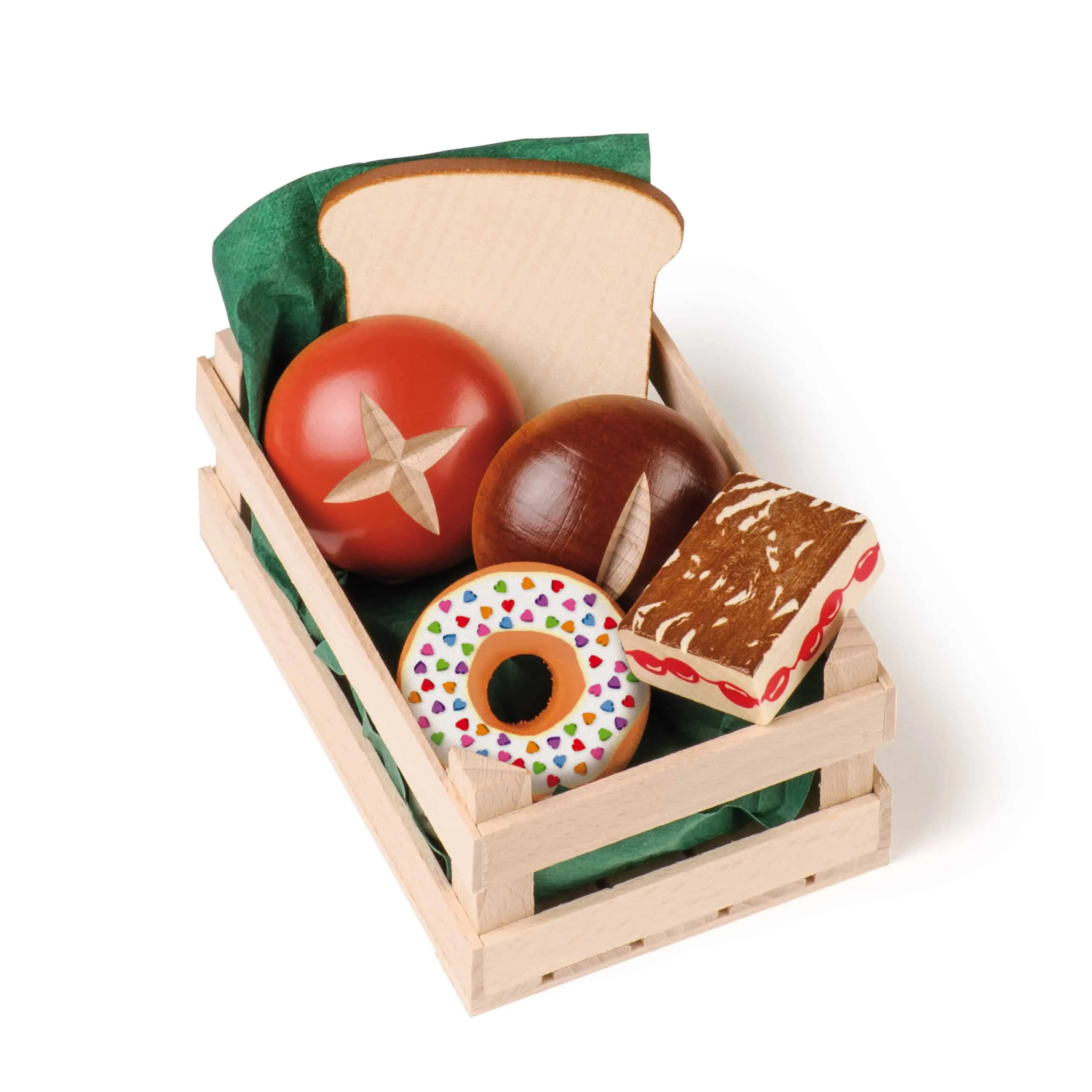 Wooden small assorted baked goods - Erzi - Teia Education & Play