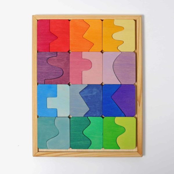 Concave trouve son convexe puzzle de jeu de correspondance - Grimm's