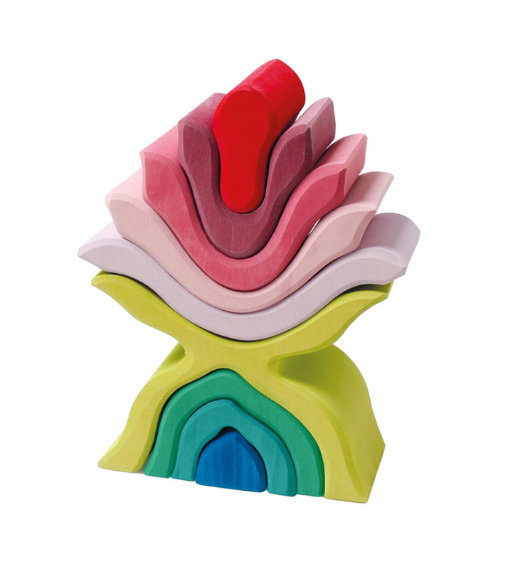 Flower stacker Grimm's Teia Education & Play