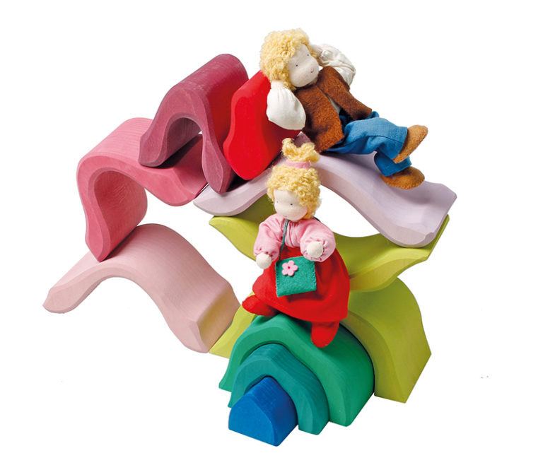 Flower stacker Grimm's Teia Education & Play