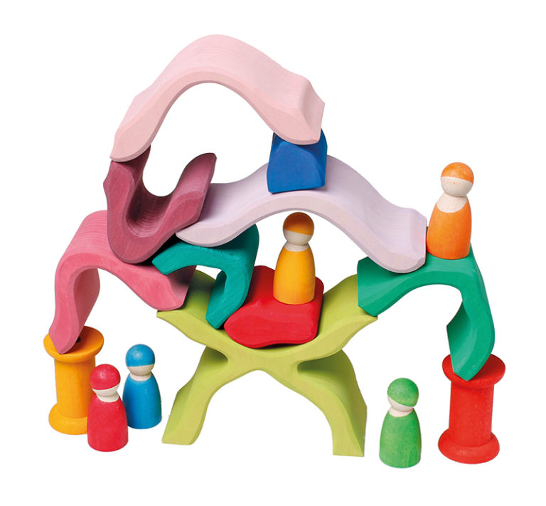 Flower stacker Grimm's Teia Education & Play