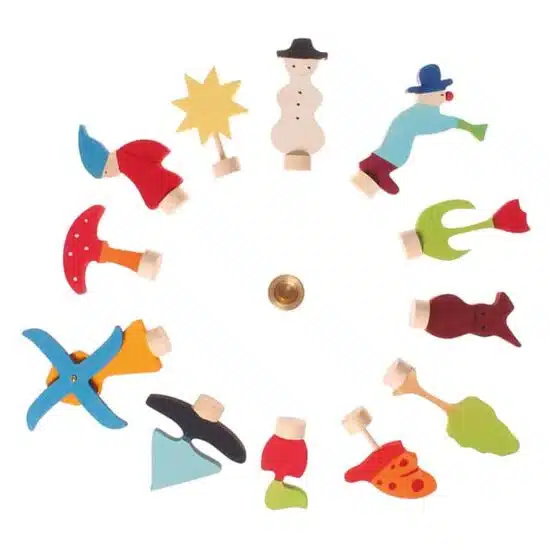 Figures assorties des 4 saisons - Grimm