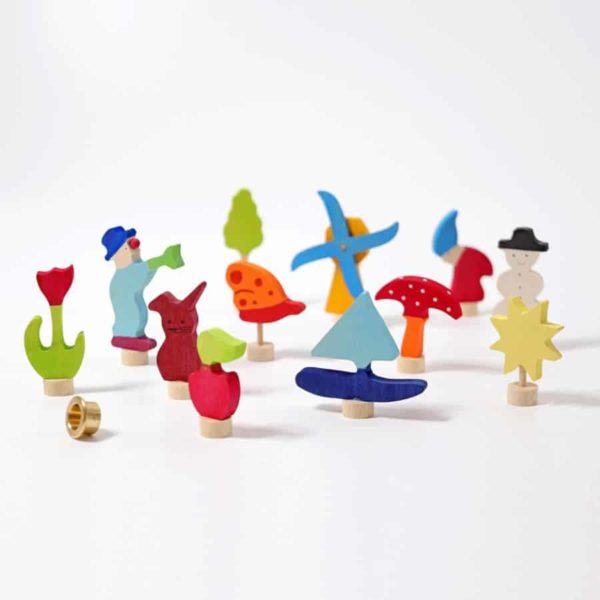 Figurines décoratives assorties des 4 saisons Grimm's