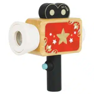 Sustainable wooden toy Hollywood Film Camera Le Toy Van