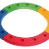 Wooden Waldorf celebrations ring Large colourful birthday ring - Grimm's