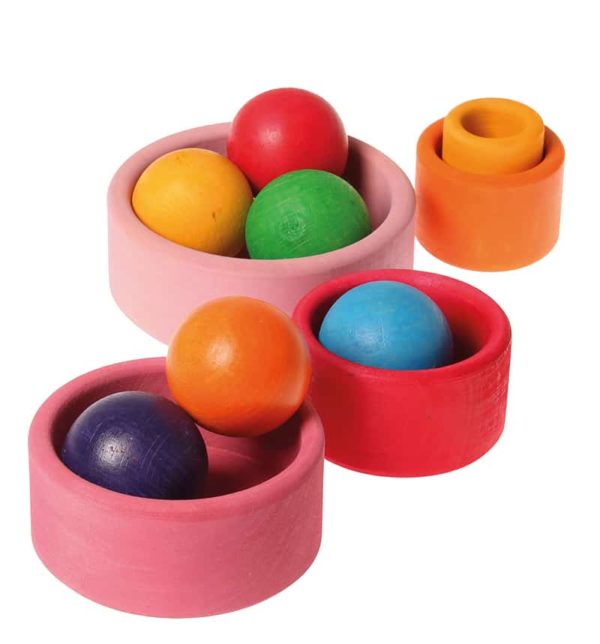 Set de bols aux couleurs de bonbons - Grimm's