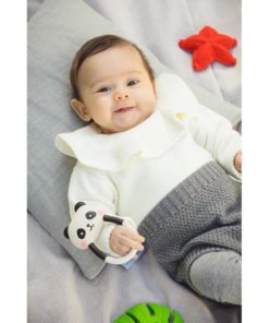 Organic Baby Toy Panda Kori Natural Teether - Lanco