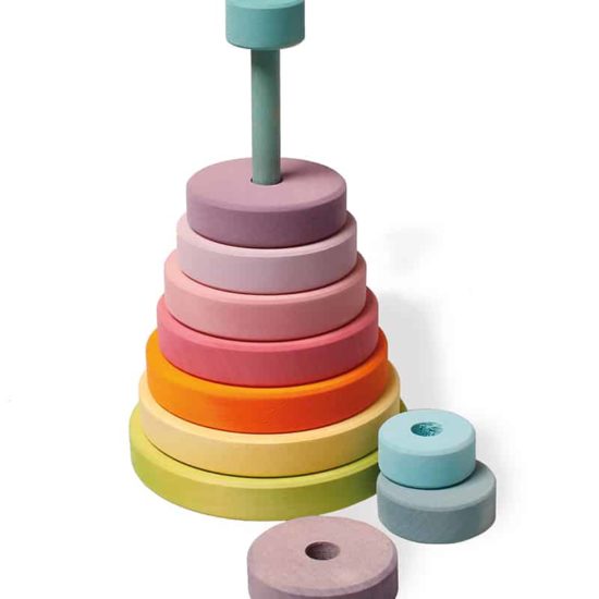Pastel disc tower - Grimm's