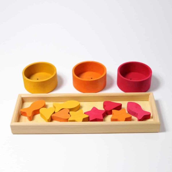 Rainbow bowls sorting game - Grimm's