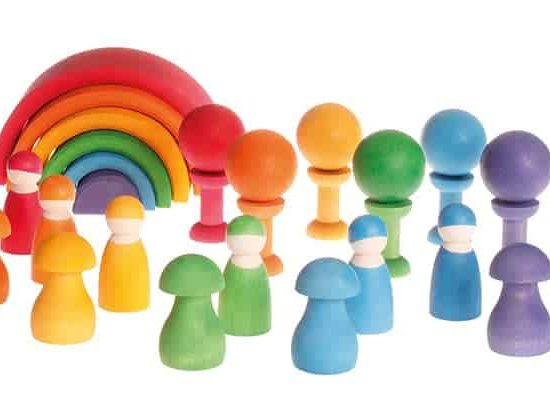 Rainbow mushrooms - Grimm's