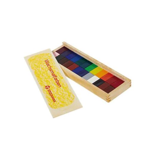 Stockmar wax block crayons (16) / Waldorf art supplies - Stockmar