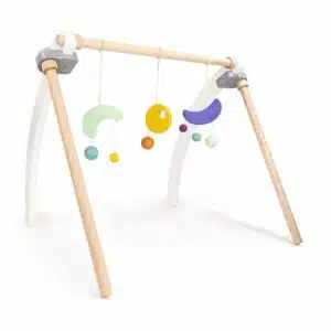 Handmade sustainable wooden toy Baby gym - Bajo
