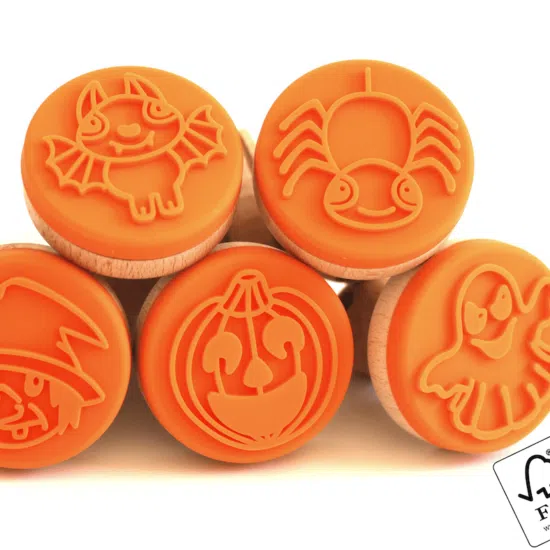Ailefo forest stories stamps modelling clay Denmark