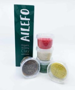 Organic modeling clay Bobba colours - small box Ailefo