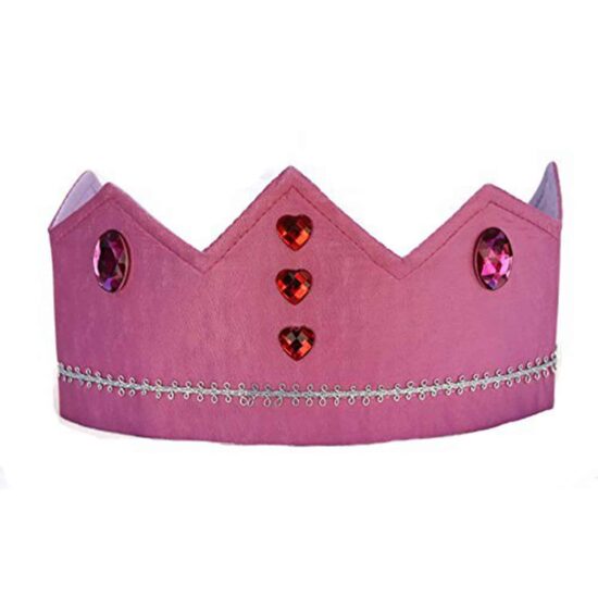 Reversible silk crown pink lavender - Sarah's Silks