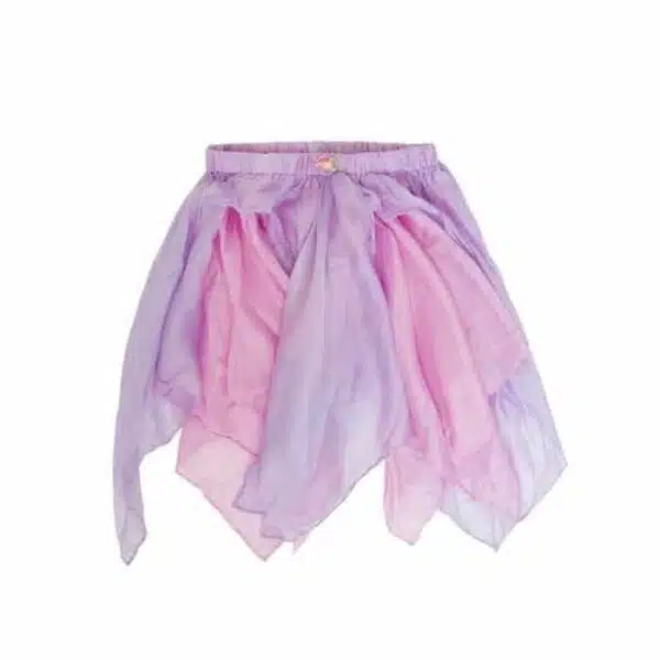 Jupe de fée réversible en rose et lavande - Sarah's Silks