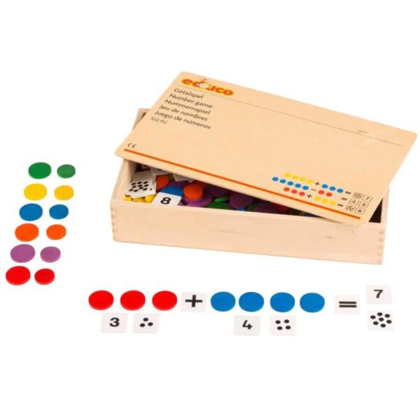 Nummernspiel : Hochwertiges Lernspielzeug aus Holz - Educo