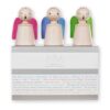 Wooden musical toy angels in dulci jubilo - SINA Spielzeug