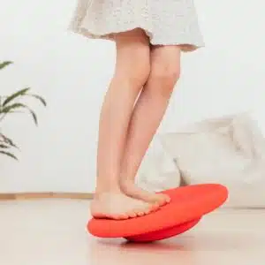 Stapelstein fabriqué en Allemagne Planche d'équilibre rouge pour enfants et adultes