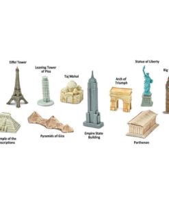 Around the world TOOB / Realistic miniature landmark figurines Montessori learning toy - Safari Ltd