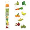 Fruits & Vegetables TOOB / Realistic miniature food figurines Montessori learning toy - Safari Ltd