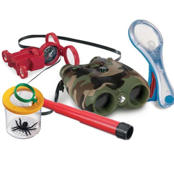 bocal de collecte et d'observation d'insectes et jouet éducatif pour la boîte à outils du jeune explorateur Safari Ltd