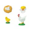 Life cycle of a chicken figurines set - Safari Ltd learning toy