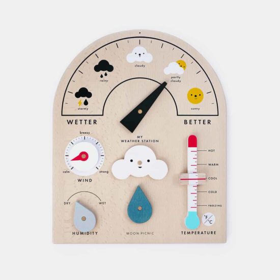 My Weather Station / Educational interactive meteorology toy for children - Moon Picnic
