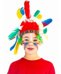 Bio face paint pencils kit for children in rainbow colours - Namaki Cosmetics