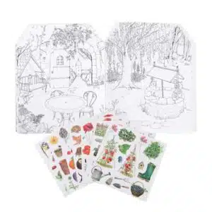 Gardener sticker book - Moulin Roty