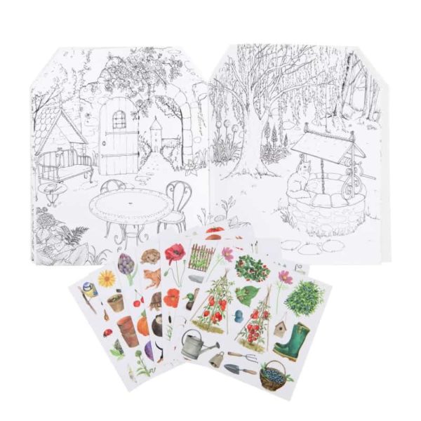 Gärtner Stickerbuch - Moulin Roty