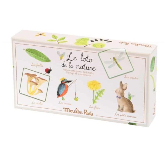 Le Jardin du Moulin Nature-themed lotto game - Moulin Roty