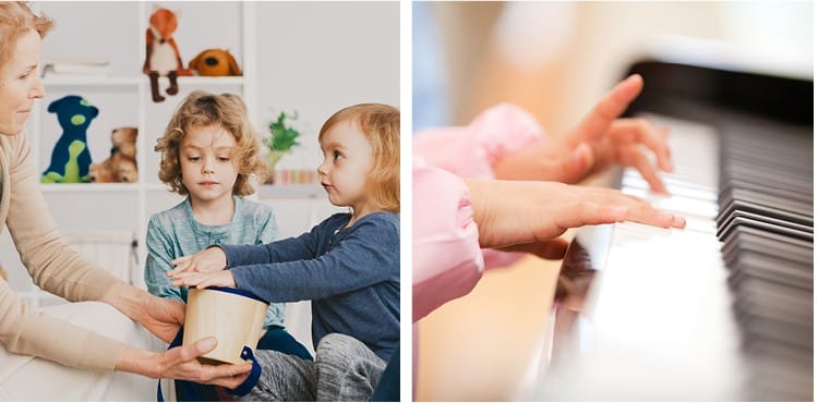 Montessori approach to music early years and benefits