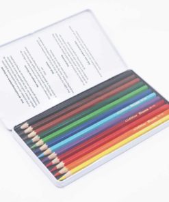 12 crayons de couleur hexagonaux Goldline - Arts & Crafts Heutink