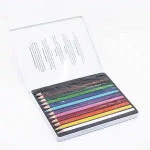 12 Goldline triangular colouring pencils - Arts & Crafts:Heutink
