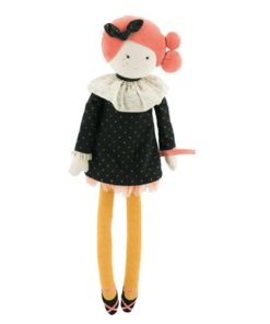 Fabric Doll Les Parisiennes Madame Constance - Moulin Roty