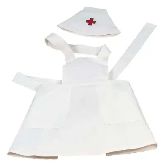 Children's nurse costume outfit Glückskäfer